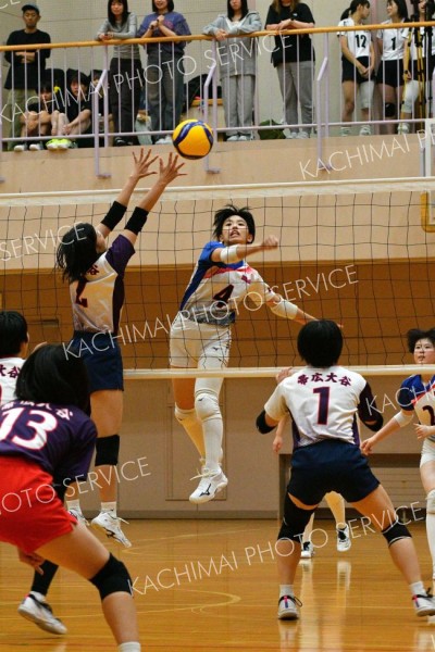 帯南商女子２連覇　男子は白樺学園４年ぶりＶ　全日本バレーボール高校選手権大会十勝地区予選会 19