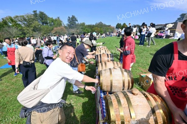 十勝ワインと牛肉で、心は十勝晴れ　池田の祭り 7