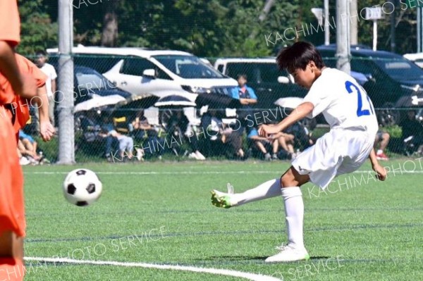 帯南町が優勝　帯翔陽に３―０　全十勝中体連秋季サッカー大会