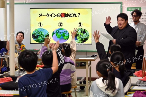 ＪＡ大正青年部が大正小で食育授業～こぼれ話