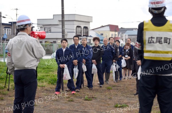 住民避難訓練