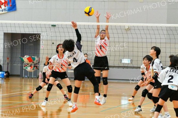 下音更ウィングス女子Ｖ　混合は豊頃ランバーズ　男子は稲田プリンス　イエスタ杯道小学生バレー 6