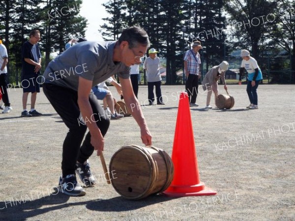 札内春日町町内会の大運動会盛り上がる　幕別