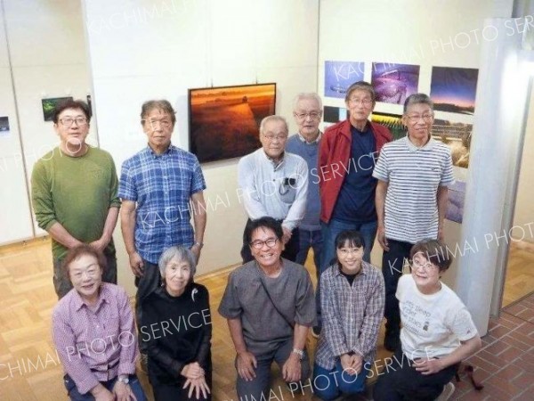 風景や鳥など写真７０作品、フォトクラブまくべつ写真展