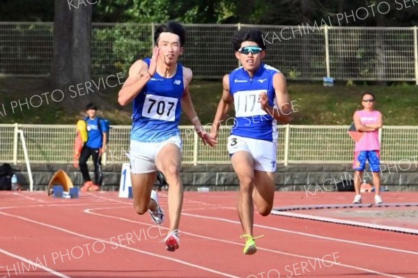 男子１００メートル２７組