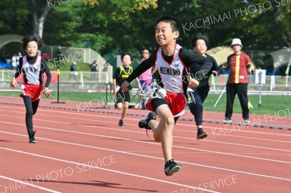 小学５年男子１００メートル１組