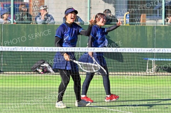 女子決勝　帯大谷―帯緑陽