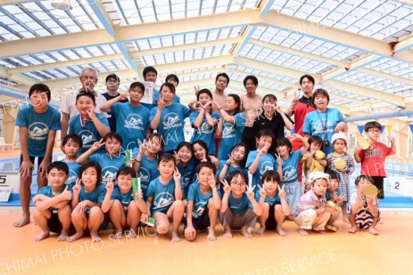 大会新も続出　本別で町民水泳大会