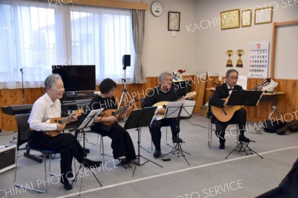 高齢者交流センターで開かれた