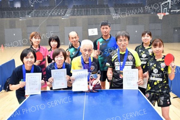 十勝勢５選手がマスターズ卓球全日本選手権へ意欲