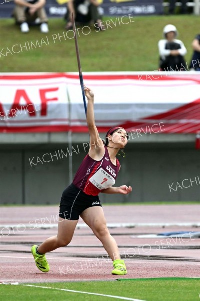 【Ｕ１８女子やり投・決勝】