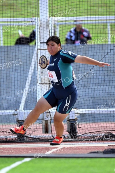 【Ｕ１６女子円盤投げ・決勝】