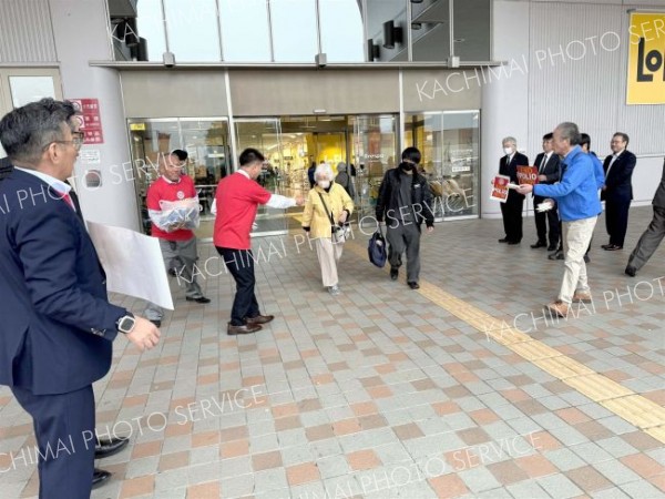 ポリオ根絶で広報活動　帯広西ＲＣ