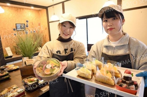 四つ葉ａｐａｒｔ　カフェからテークアウト専門店に　家庭の味をより気軽に