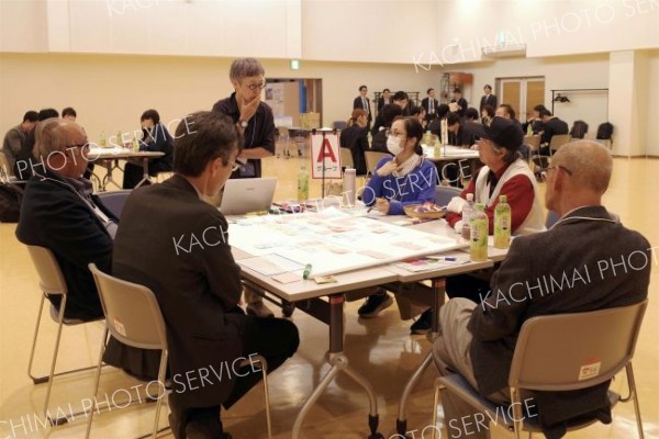 ワークショップによって足寄―陸別間の開通を見据えたまちづくりを考えた