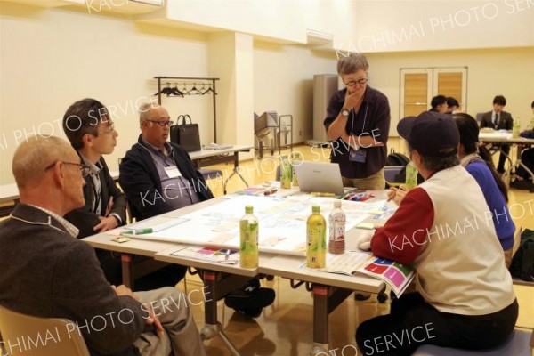 ワークショップによって足寄―陸別間の開通を見据えたまちづくりを考えた