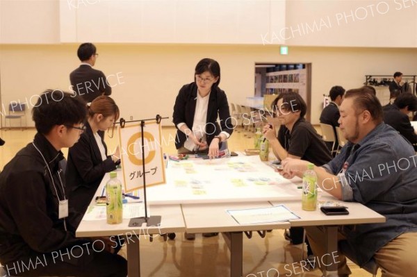 ワークショップによって足寄―陸別間の開通を見据えたまちづくりを考えた