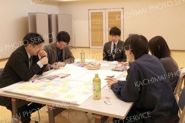 ワークショップによって足寄―陸別間の開通を見据えたまちづくりを考えた