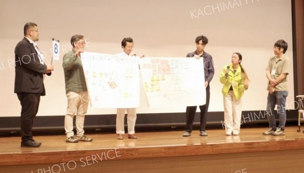 ワークショップによって足寄―陸別間の開通を見据えたまちづくりを考えた