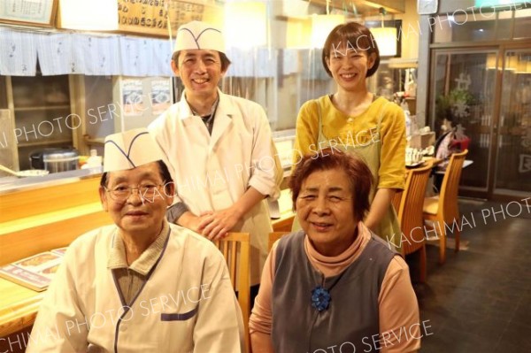 ８０歳の店主は今なお現役職人　幕別札内の「竹葉寿司」