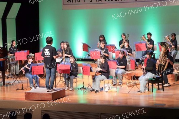 新得中吹奏楽部が定期演奏会