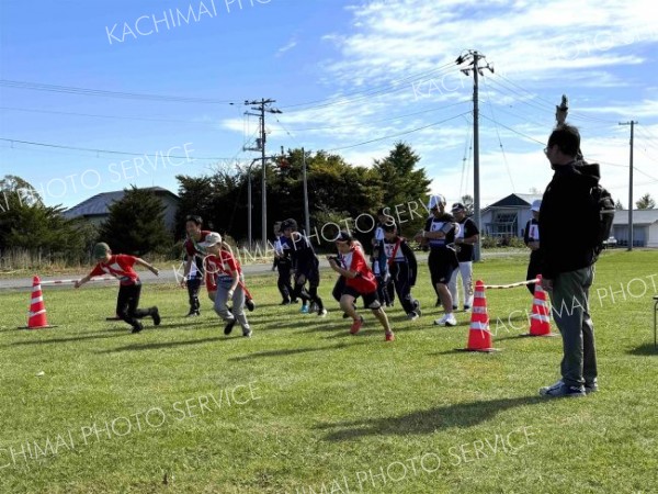 号砲とともに勢いよくスタート