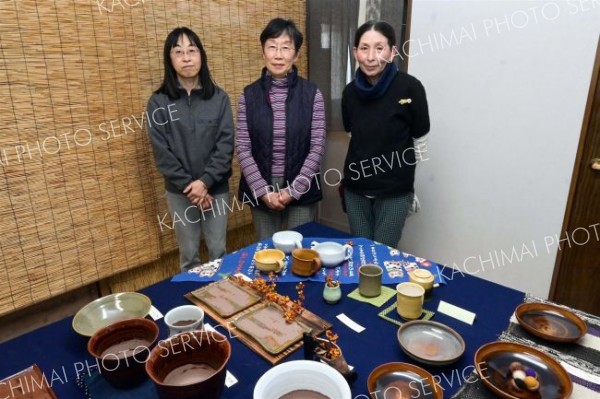 好みの陶器見つけて　本別の順心窯で「秋のうつわ展」