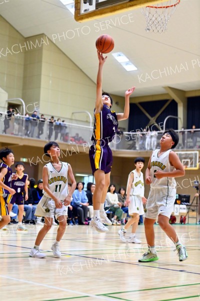 帯西陵男女Ｖ　男子は５年ぶり　女子３連覇　全十勝中体連秋季バスケ