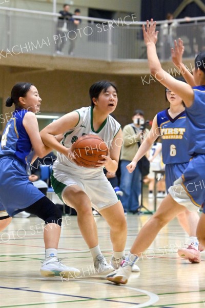 女子決勝　帯西陵―帯一・帯五