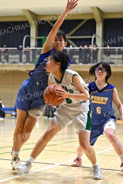 女子決勝　帯西陵―帯一・帯五