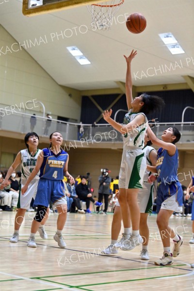 女子決勝　帯西陵―帯一・帯五
