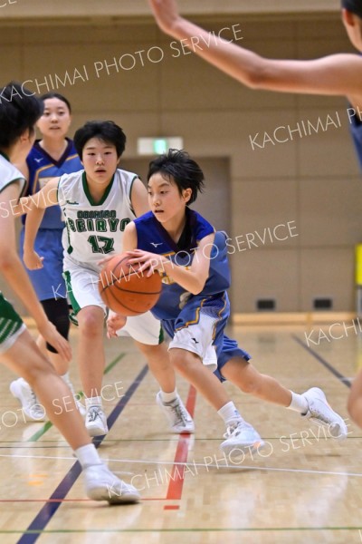 女子決勝　帯西陵―帯一・帯五