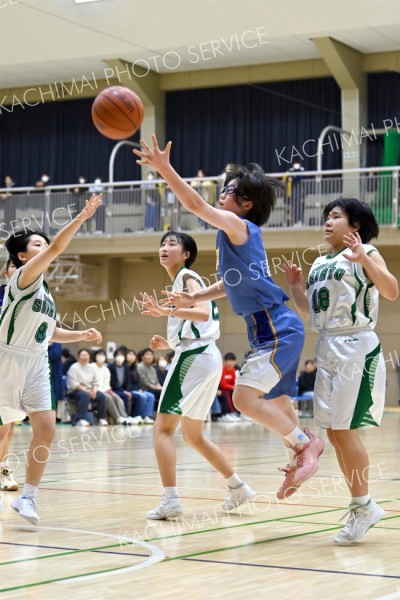 女子決勝　帯西陵―帯一・帯五