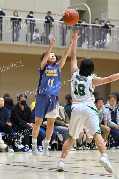 女子決勝　帯西陵―帯一・帯五