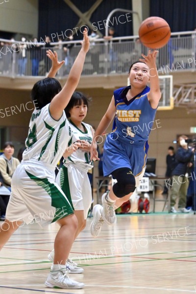 女子決勝　帯西陵―帯一・帯五