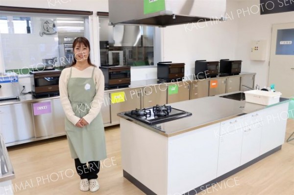 まちなかキッチンスタジオ開業１年、１時間３００円で利用者数３０００人超　中札内