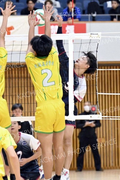 【男子２回戦・帯三条―北海】