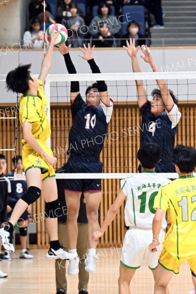 【男子２回戦・帯三条―北海】