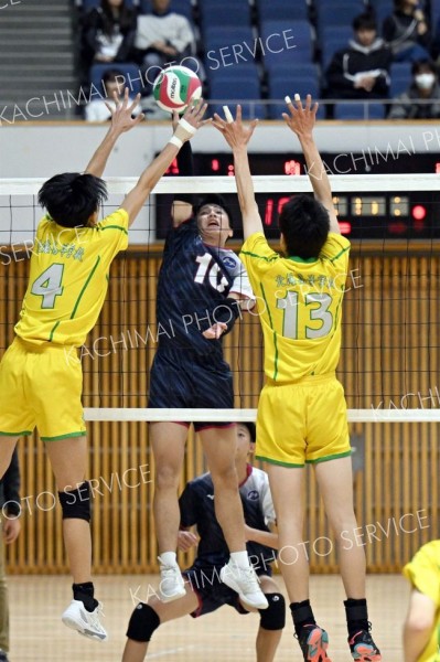 【男子２回戦・帯三条―北海】