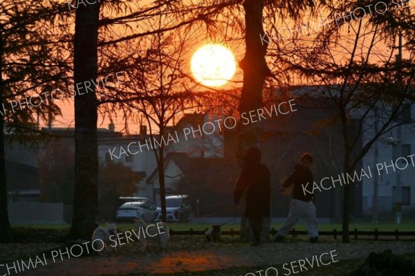 青空広がる十勝の「立冬」　北風吹くも気温高く