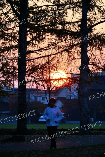 立冬（金野和彦撮影）