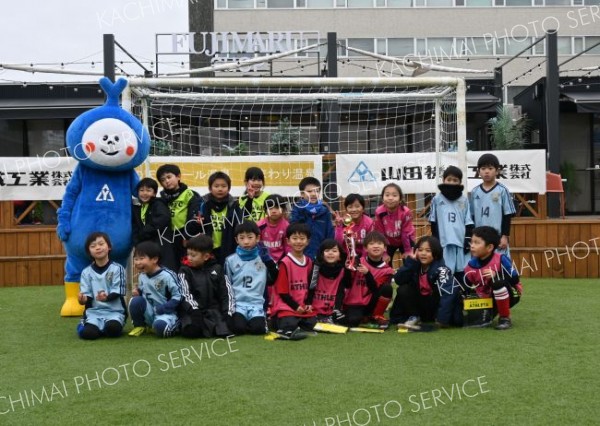 ４対４の試合に出場した選手たち