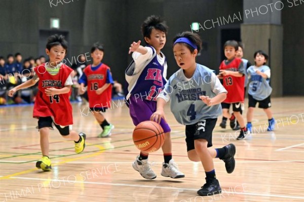 小学１、２年生楽しくバスケ　ミクロミニチャレンジ