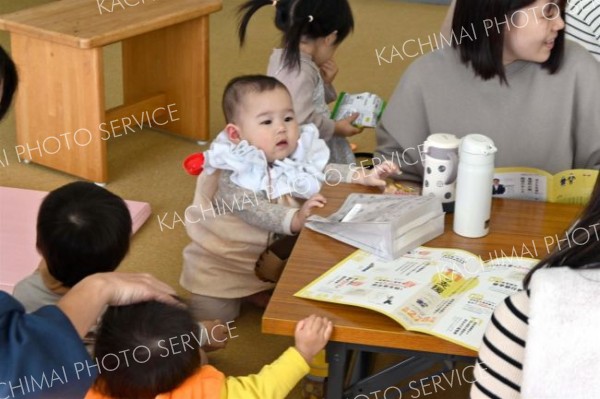 乳幼児がハロウィンパーティー　豊頃 2