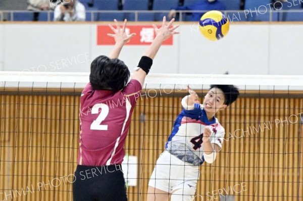 帯南商、４強ならず　準々決勝で旭川実に０―２　春高バレー道代表決定戦