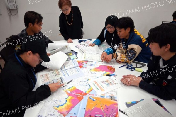 外国人技能実習生対象の防災研修会　大樹