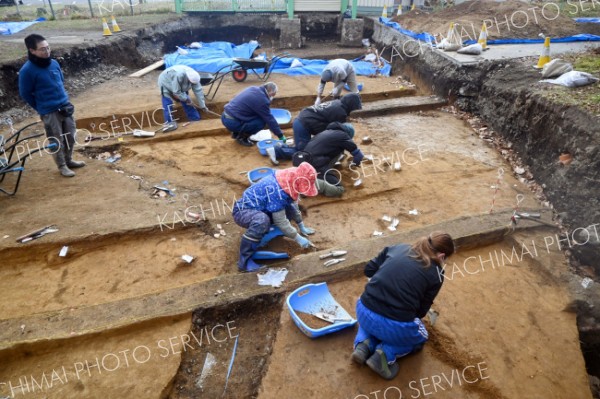 帯広・落合遺跡で２３年ぶり発掘調査　後期旧石器時代の石器など出土