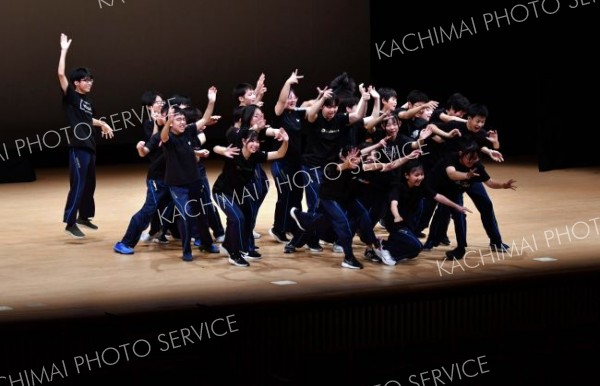 清水で十勝子ども大会の中学校演劇大会