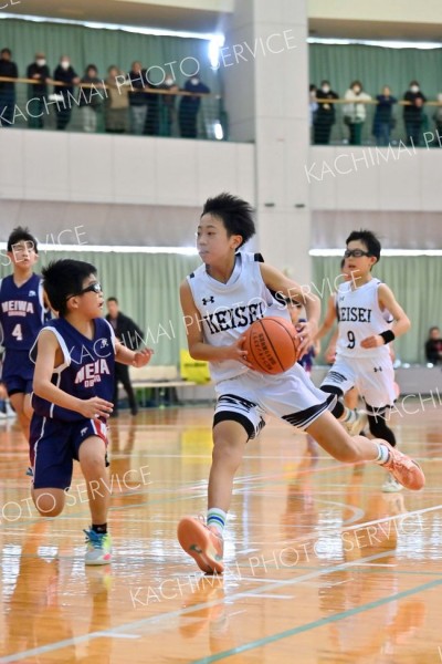 男子決勝リーグ　帯広啓西―帯広明和