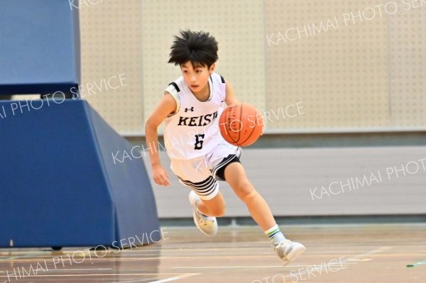 男子決勝リーグ　帯広啓西―帯広明和